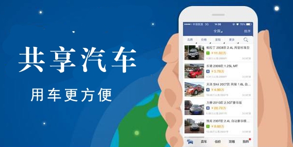 共享汽车APP，出行新方式